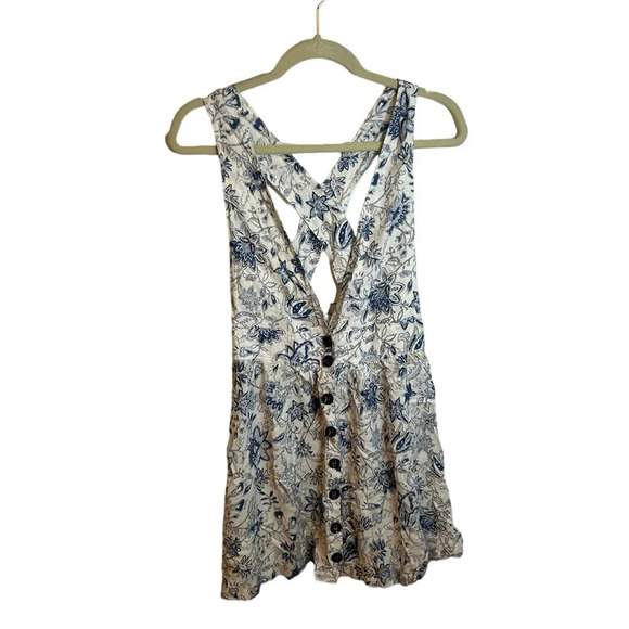 FOREVER 21 BOUTIQUE FLORAL MINI DRESS - Picture 1 of 3